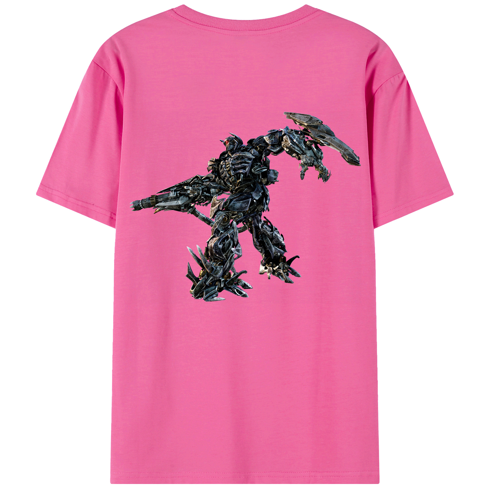 （画像用） Transformers トランスフォーマー レディース半袖Tシャツ(バックプリント)